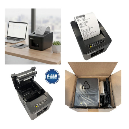 Impresora Térmica USB BT Papel 80mm Boletas Utek