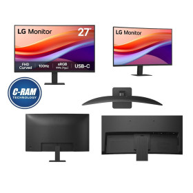 Monitor LG 27  VA Curvo FHD 100Hz 5ms 27U421A-B 