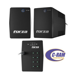 UPS NT-752C Forza 750VA/375W  4 Salidas  AC 220V