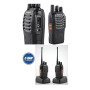2 Walkie Talkie Bf-888s Negro Radio Transmisor
