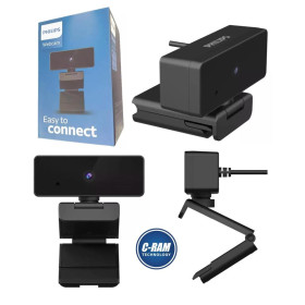 Webcam Philips Original SPL6406BM 1080p USB