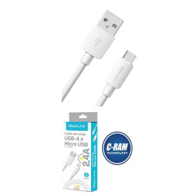 Cable de Carga USB-A a Micro USB BestLink 2 4A PVC