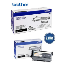 Tóner Original Brother TN-420 Negro 1 200 Páginas