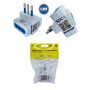 Enchufe Adaptador Eléctrico Triple Tecmaster 250V 