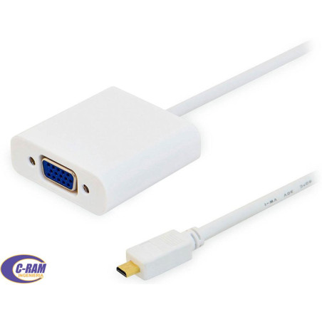 Conversor Micro HDMI a VGA 9299 DINON 
