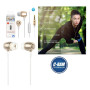 Audífonos Motorola SH009 In-Ear 3 5mm Dorado
