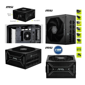 Fuente de Poder Original MSI 1000W 80 Plus Gold