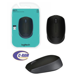 Mouse Logitech Inalámbrico M170 2 4Ghz Negro