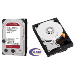 Disco Duro Interno HDD WD 4TB Rojo Sata III 