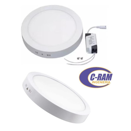 Foco Led Plafon Led Sobrepuesto 24W 2040 Lumenes