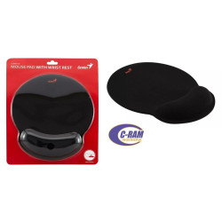 Mouse Pad Gamer G-WMP 100 Antidesliza Tela Negro