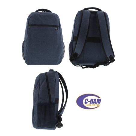 Mochila Para Notebook 15 6  Durham Azul Xtech