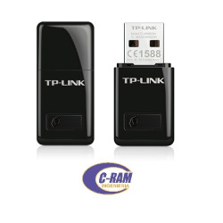 Mini Adaptador USB a Inalámbrico Wi-Fi 300Mbps