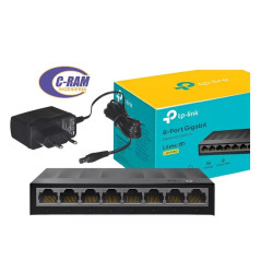 Switch 10/100/1000 Gigabit 8 Puertos Tp-Link