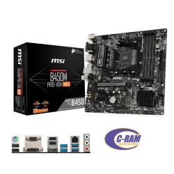 Placa Madre B450M PRO-VDH MAX Socket AM4 MSI