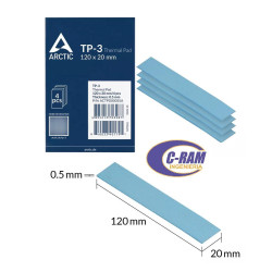 Thermal Pad Arctic Tp-3 120x20mm Pack 4 Unidades