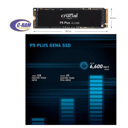 SSD Crucial P5 Plus  1TB M 2 2280SS PCIe 4 0