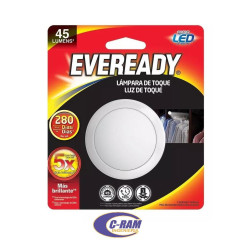 Lampara Luz Led Eveready 1 Toque Pared/closet