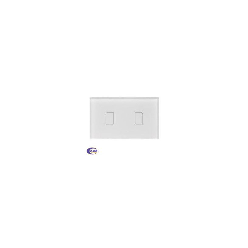 Interruptor de Luces doble Inteligente Broadlink 