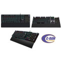 Teclado Gamer Metalico Alambrico PGB Apoya Muñecas
