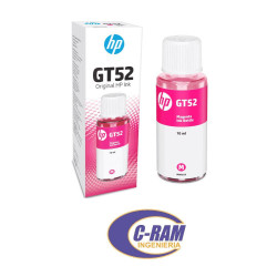 Botella Tintas Gt52 Original HP Magenta 70Ml