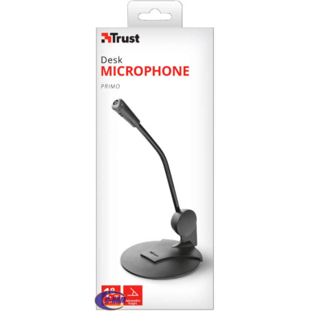Microfono Desk Primo plug 3 5 1 8mt Trust 