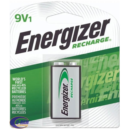 Bateria Recargables 9v x1 Energizer  