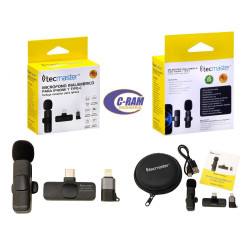 Micrófono Inalámbrico Para Iphone y Tipo C 