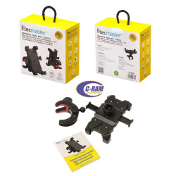 Soporte Bici y Moto Para Smartphone - GPS Negro