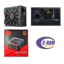 Fuente de Poder GamePro ATX-700W Certificada 