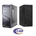 Gabinete Xtech XTQ-200 Micro ATX Negro con Fuente 