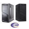 Gabinete Xtech XTQ-200 Micro ATX Negro con Fuente 