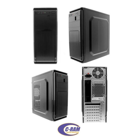 Gabinete Xtech XTQ-209 Micro ATX Negro con Fuente 