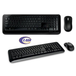 Kit Teclado  Mouse Desktop 850 Wireless Microsoft 
