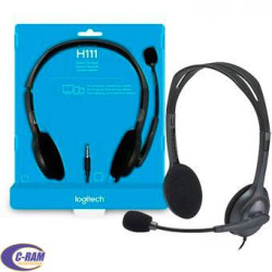 Audífonos Cintillo   Micro H111 Negro Logitech 