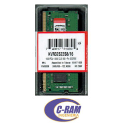 Memoria Ram DDR4  16GB 3200Mhz  Sodimm Kingston