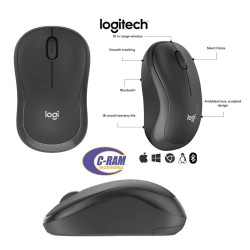 Mouse Logitech M240 Silent Inalámbrico Negro