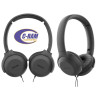 Audífonos  Micrófono Alambrico Negros Headphones 