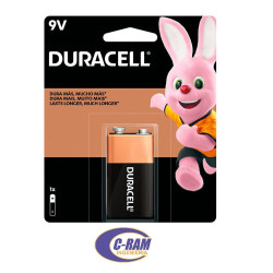Pila Bateria Alcalina 9V Duracell