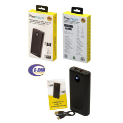 Batería Externa 20000mAh Carga Rápida 20W