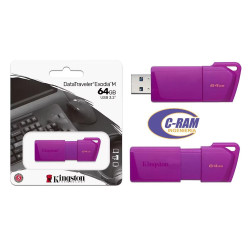 Pendrive 64GB  USB 3 2 DataTraveler Exodia Morado