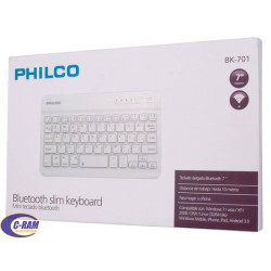Mini Teclado Bluetooth 7  BK-701 Philco 