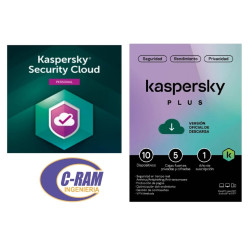 Licencia Antivirus Kaspersky 10 Dispositivos  1Año