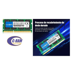 Memoria 4GB DDR3-1333Mhz SODIMM PC3-10600s