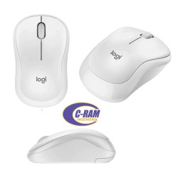 Mouse Logitech M240 Silent Inalámbrico Blanco
