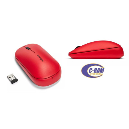 Mouse Dual Kensington Suretrack Rojo