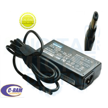 Cargador Alt  HP 19V - 3 3A pin 4 8*1 7 DM 