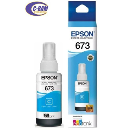 Botella tinta T673220 Cyan 70ml EPSON 