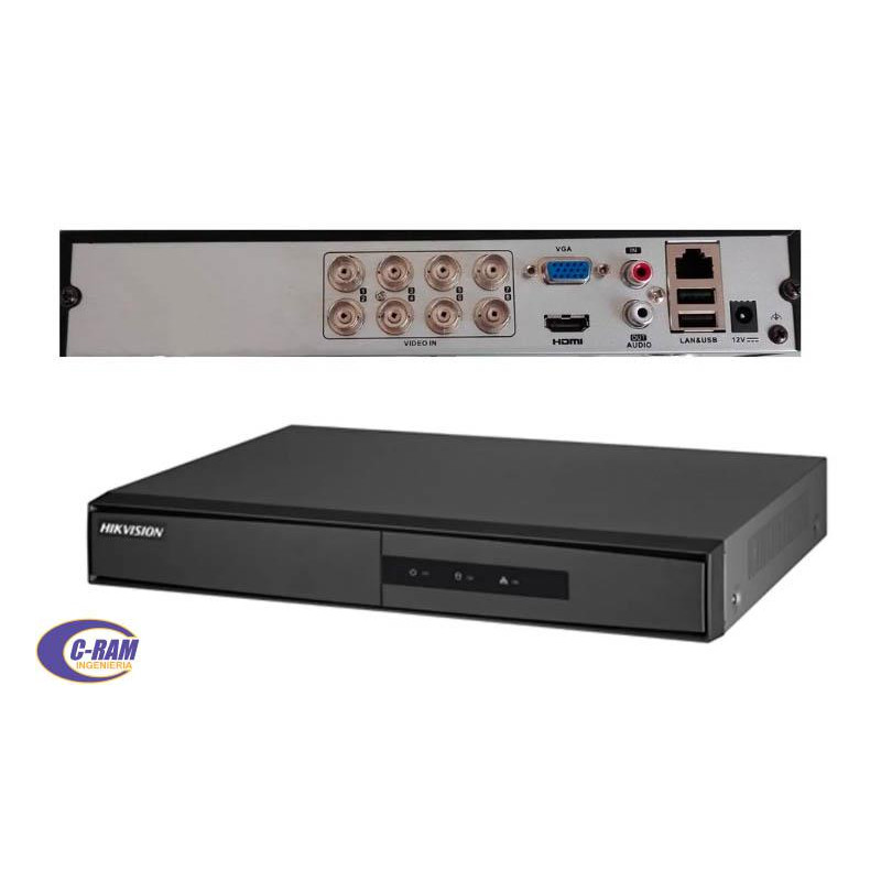 Dvr Turbo Hd 720P/1080P 8 Canales  1IP