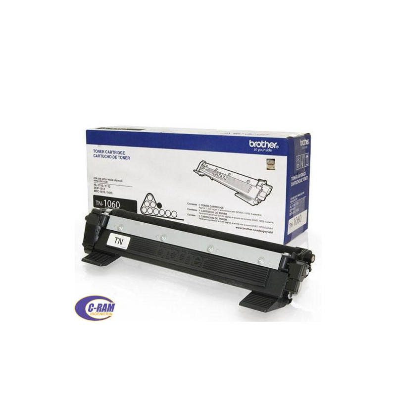 Toner Negro Original Brother  TN-1060 1000 Pag 